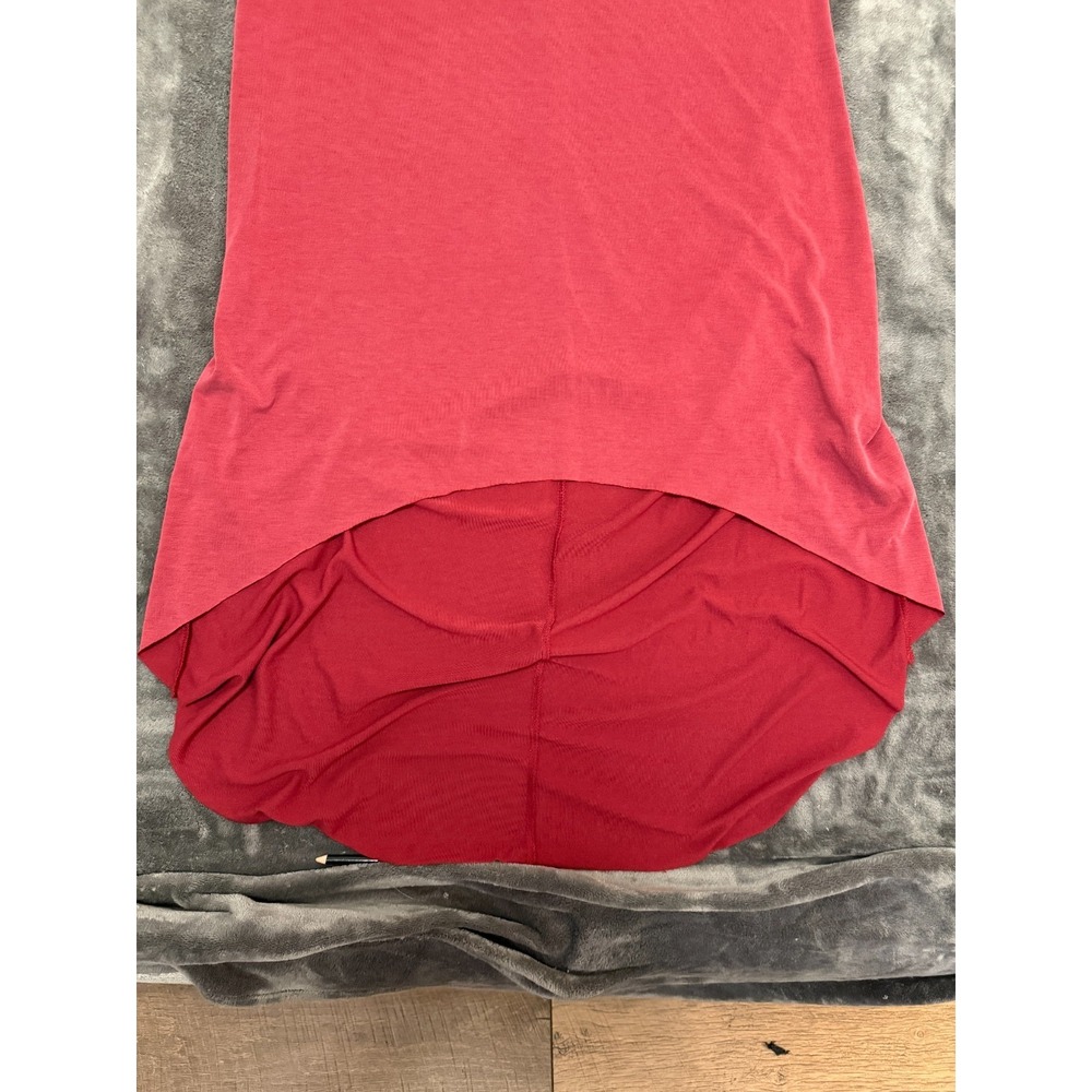 Peach Love California Tank high low Modal boho beach red dress summer Medium - Picture 2 of 9